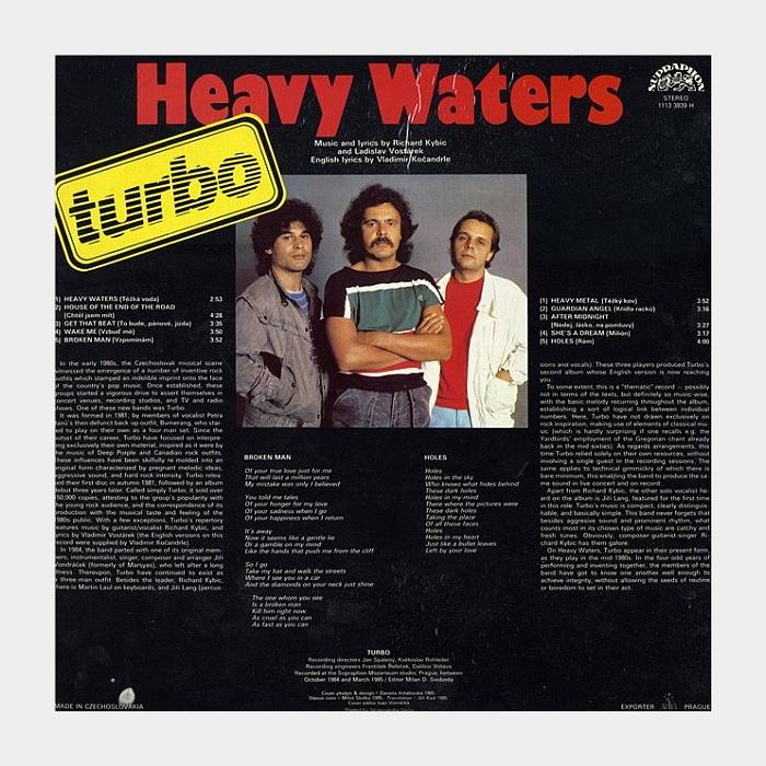 Turbo - Heavy Waters (vg/ex)