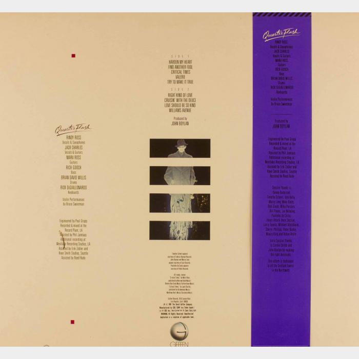 Quarter Flash - Quarter Flash (ex+/ex, obi)