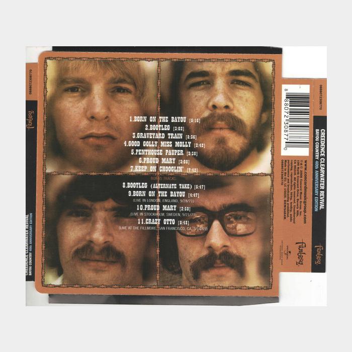 CD Creedence Clearwater Revival - Bayou Country