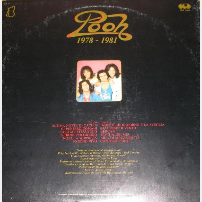 I Pooh - 1978-1981 (ex/ex)