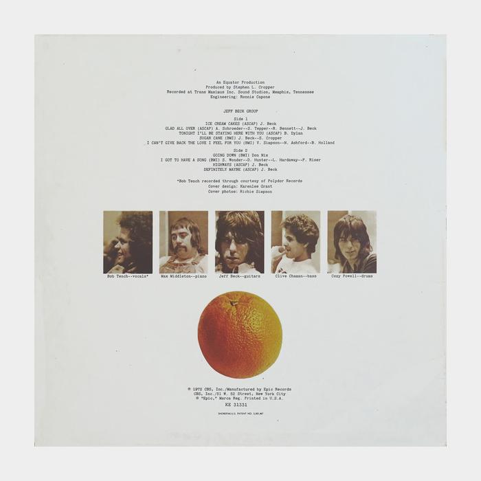 Jeff Beck - Jeff Beck Group (ex+/ex+)