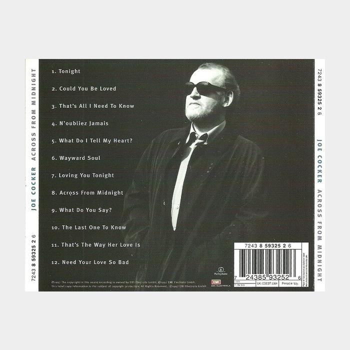 CD Joe Cocker - Across From Midnight