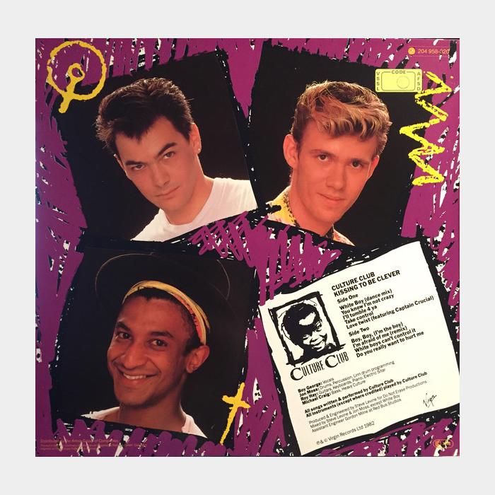 Culture Club - Kissing To Be Clever (ex+/ex+)