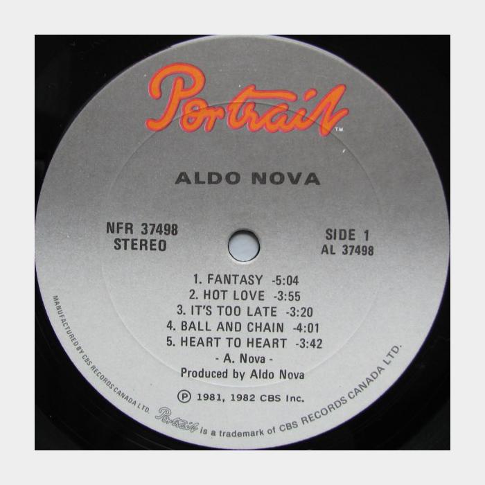Aldo Nova - Aldo Nova (ex+/ex+)