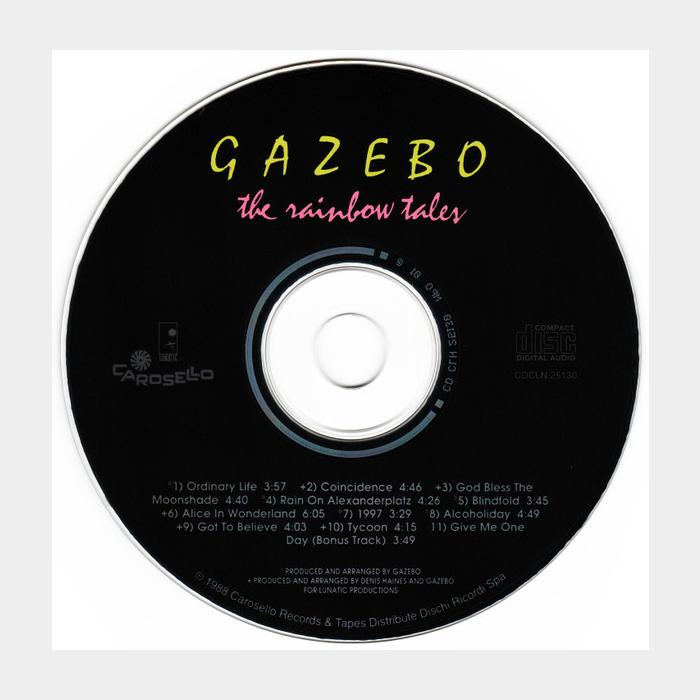 CD Gazebo - The Rainbow Tales