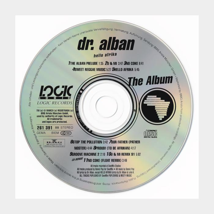 CD Dr. Alban - Hello Afrika The Album