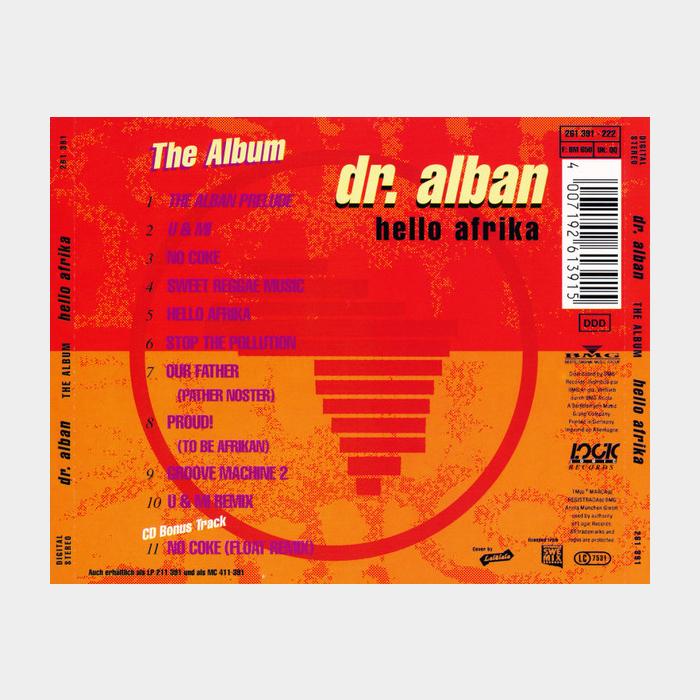 CD Dr. Alban - Hello Afrika The Album