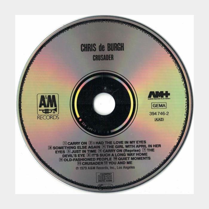 CD Chris De Burgh - Crusader