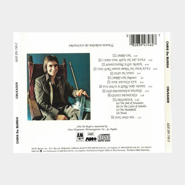 CD Chris De Burgh - Crusader