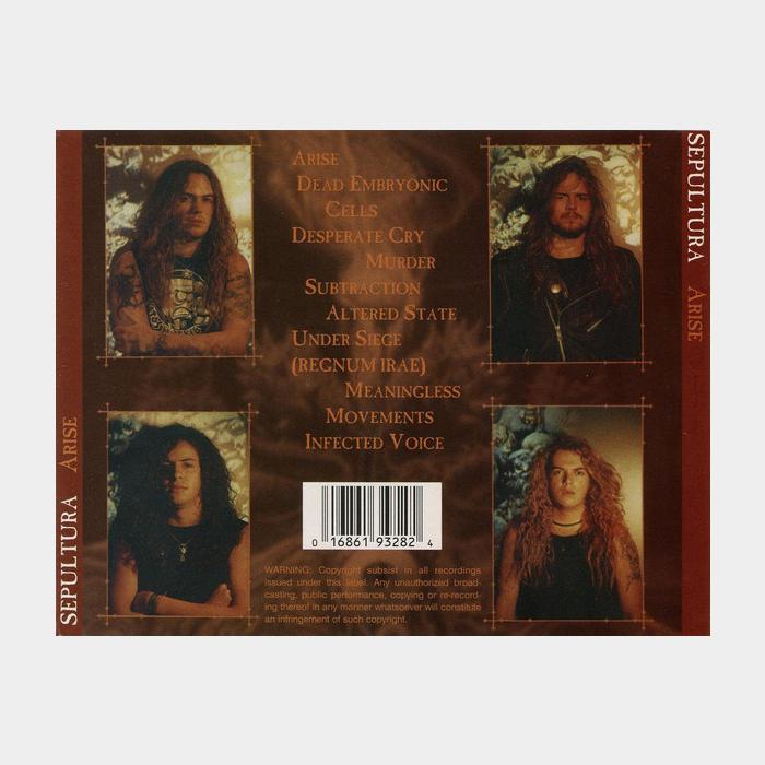 CD Sepultura - Arise