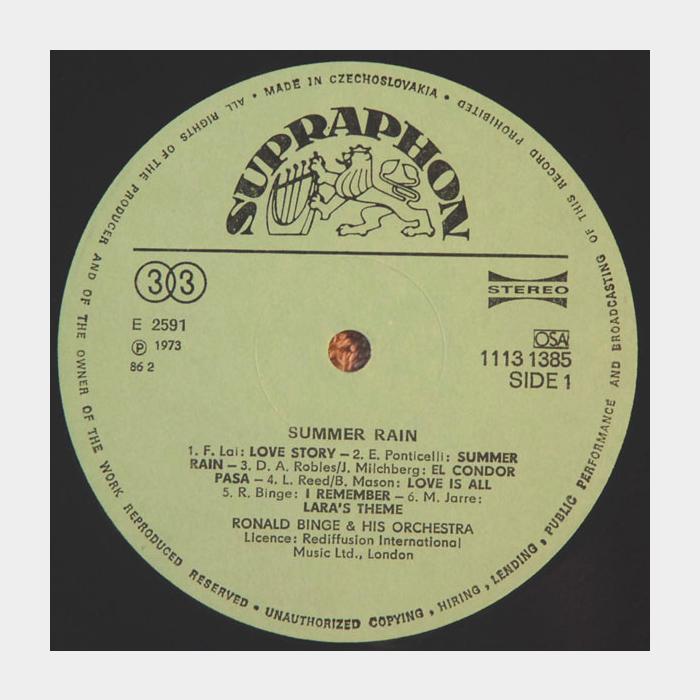 Ronald Binge - Summer Rain (ex-/ex)