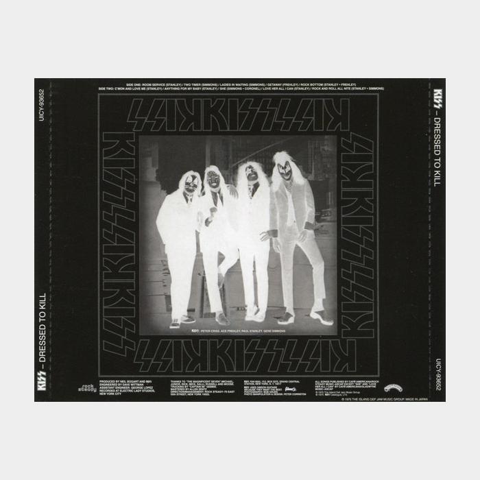 CD Kiss - Dressed To Kill