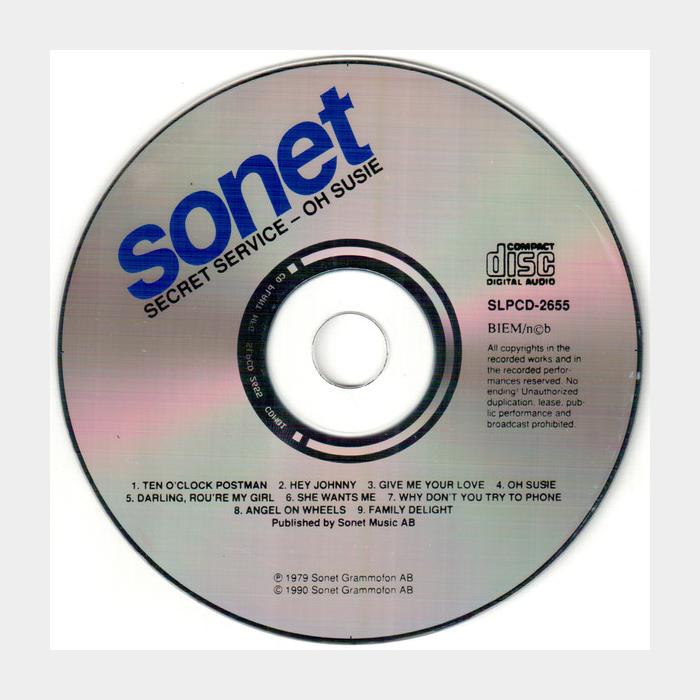 CD Secret Service - Oh Susie