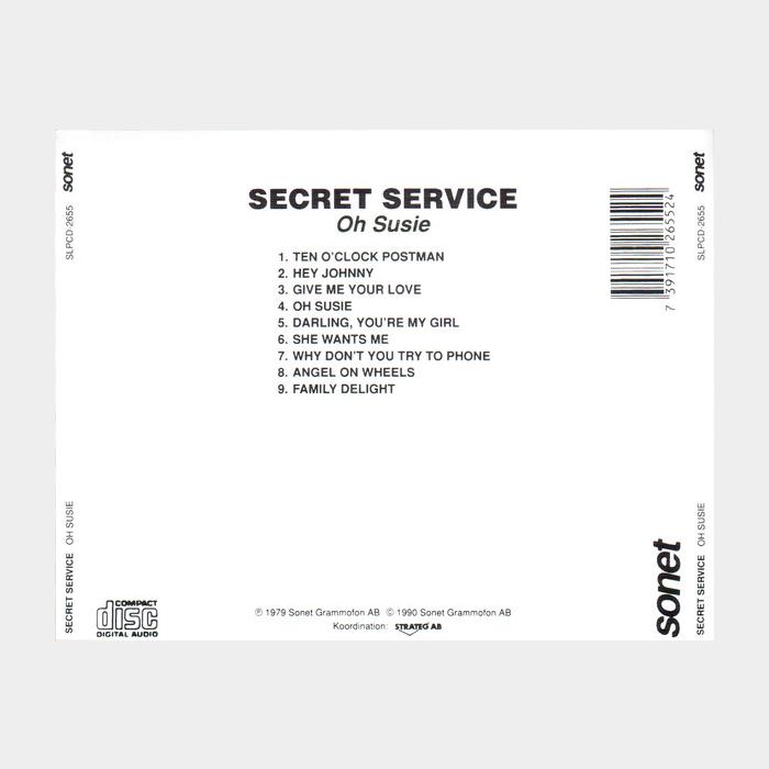 CD Secret Service - Oh Susie