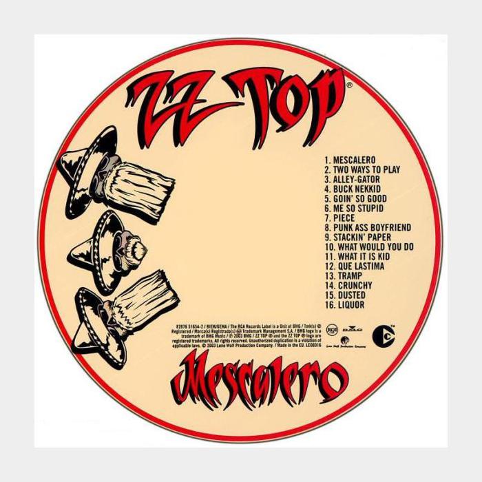 CD ZZ Top - Mescalero