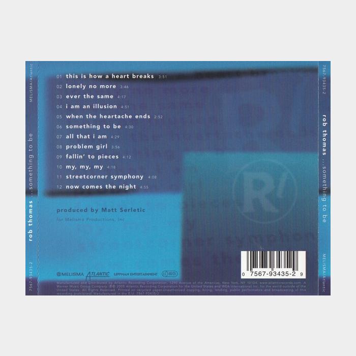 CD Rob Thomas - Something To Be