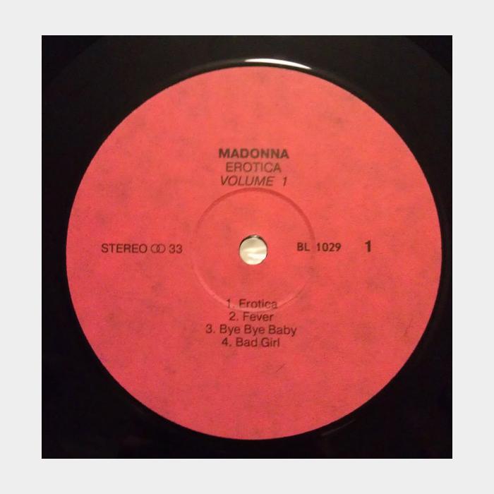 Madonna - Erotica Madonna Vol.1 (ex+/--)