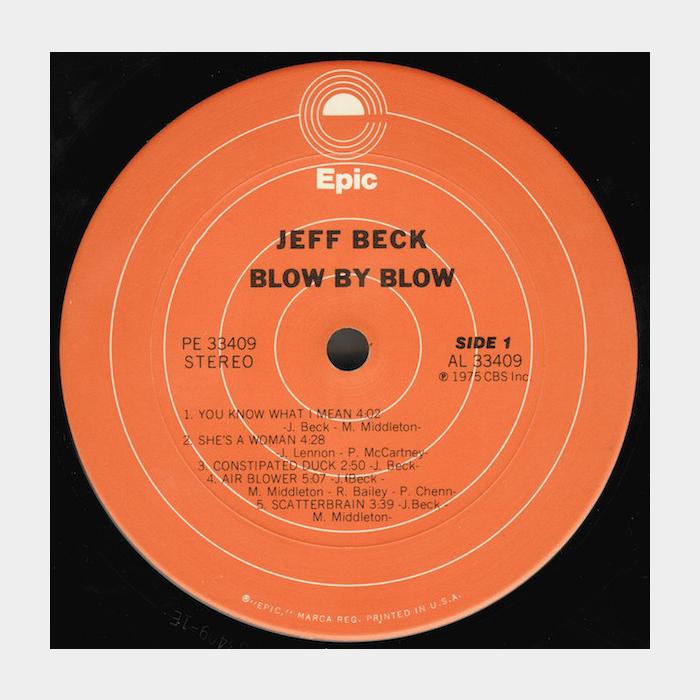 Jeff Beck - Blow By Blow (ex+/ex+)