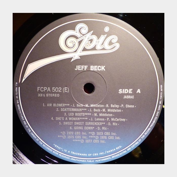 Jeff Beck - Jeff Beck (ex+/ex+)