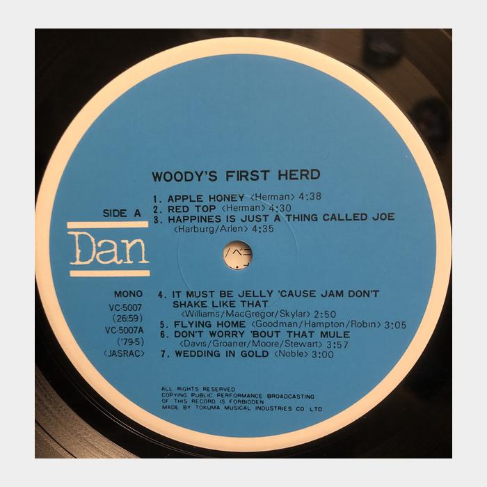 Woody Herman - Woody's First Herd (ex+/ex+, obi)