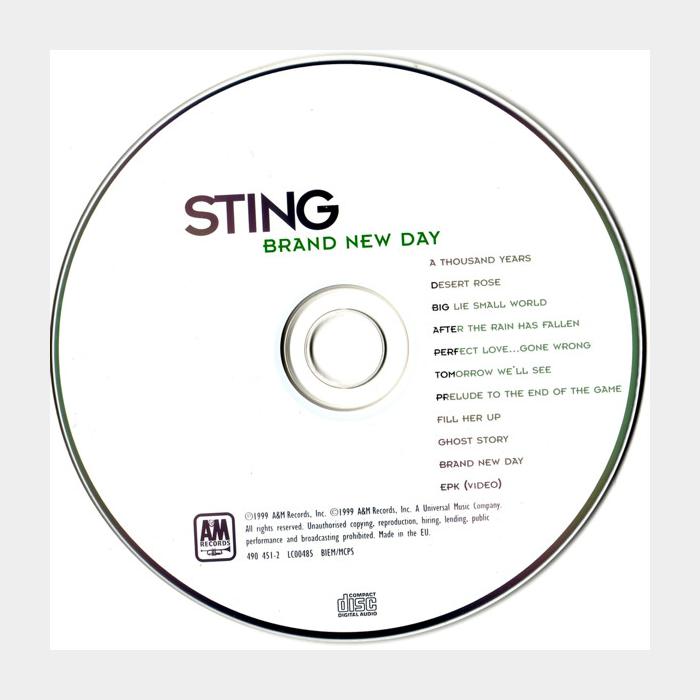 CD Sting - Brand New Day