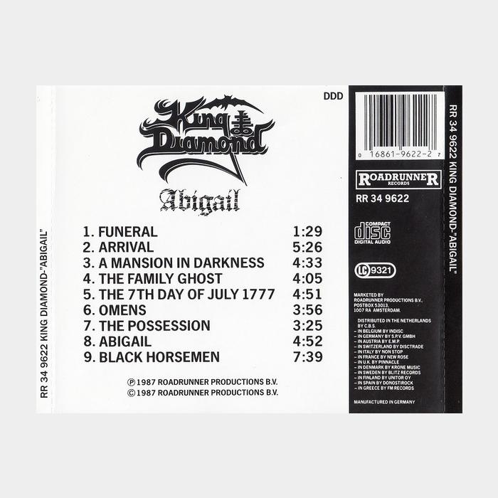 CD King Diamond - Abigail