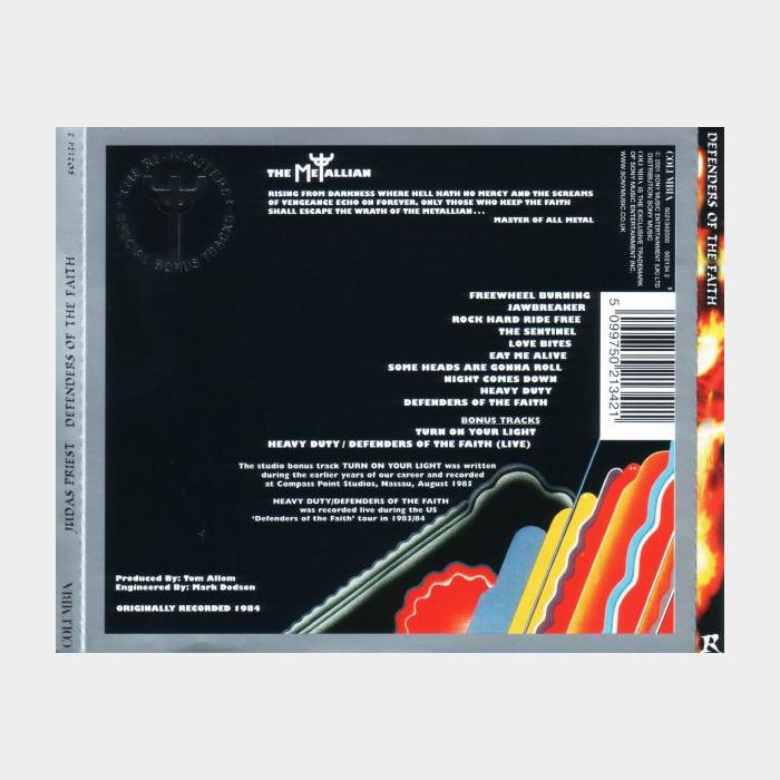 CD Judas Priest - Defender Of The Faith