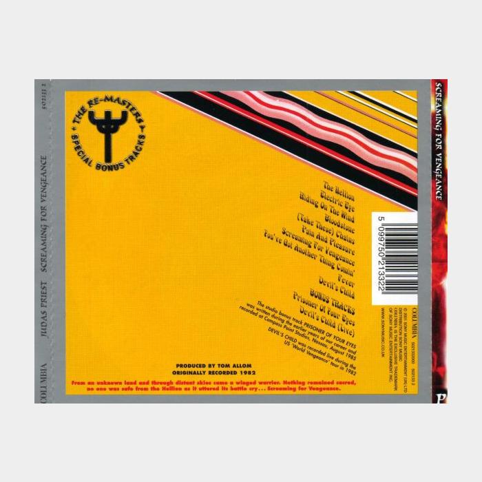 CD Judas Priest - Screaming For Vengeance