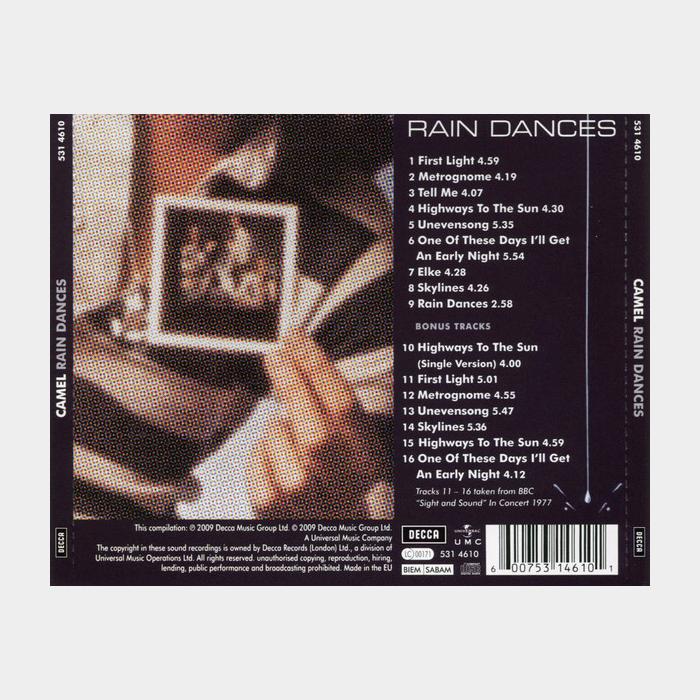 CD Camel - Rain Dances