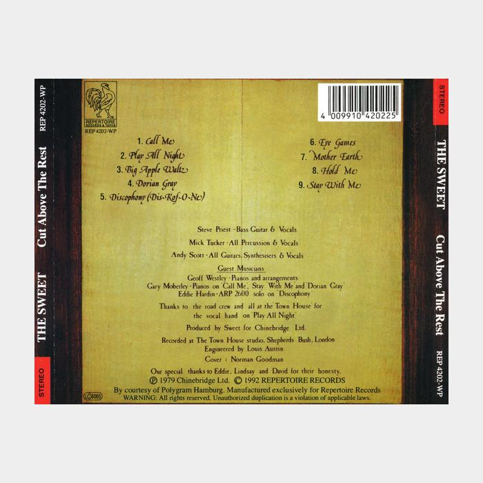 CD Sweet - Cut Above The Rest (little scratch)