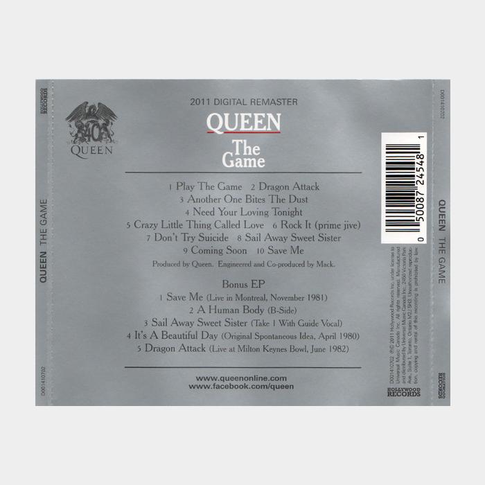 CD Queen - The Game