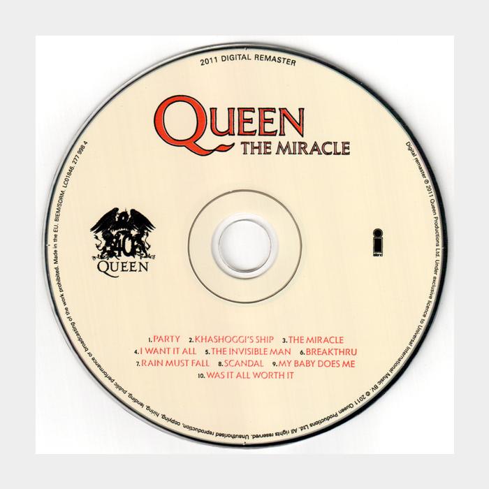 CD Queen - The Miracle