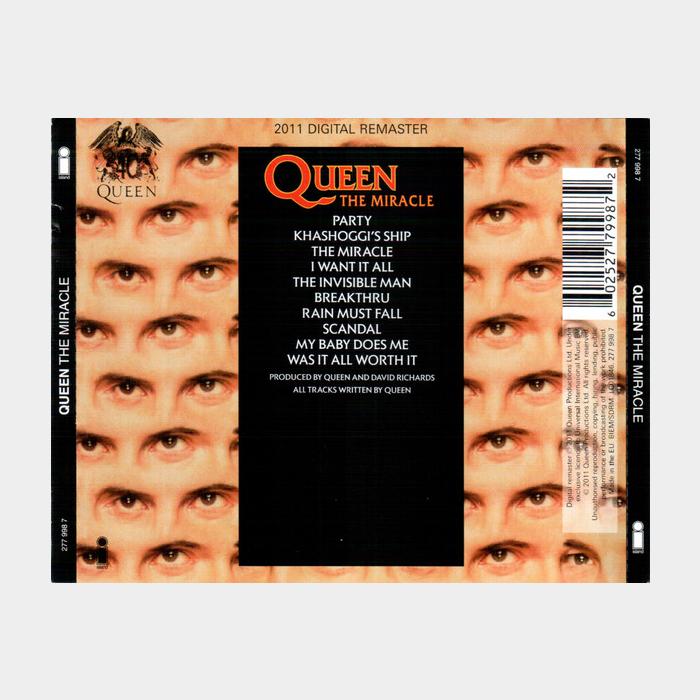 CD Queen - The Miracle