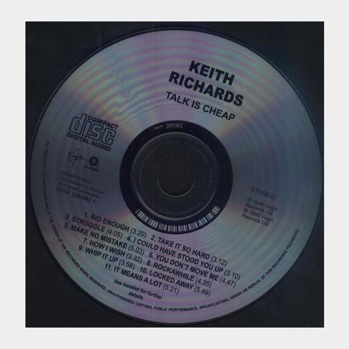 CD Keith Richards - Talk Is Cheap