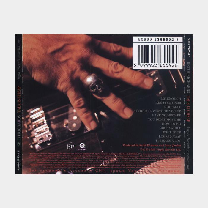 CD Keith Richards - Talk Is Cheap