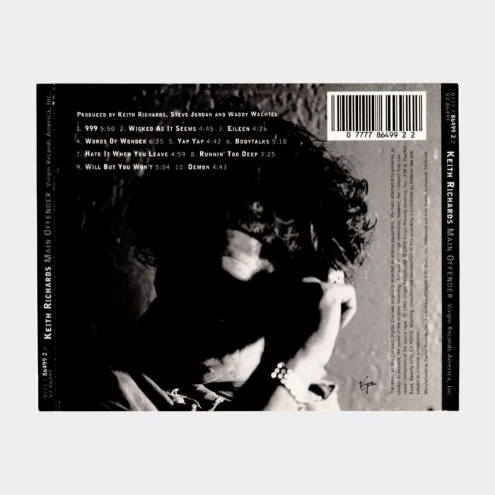 CD Keith Richards - Main Offender
