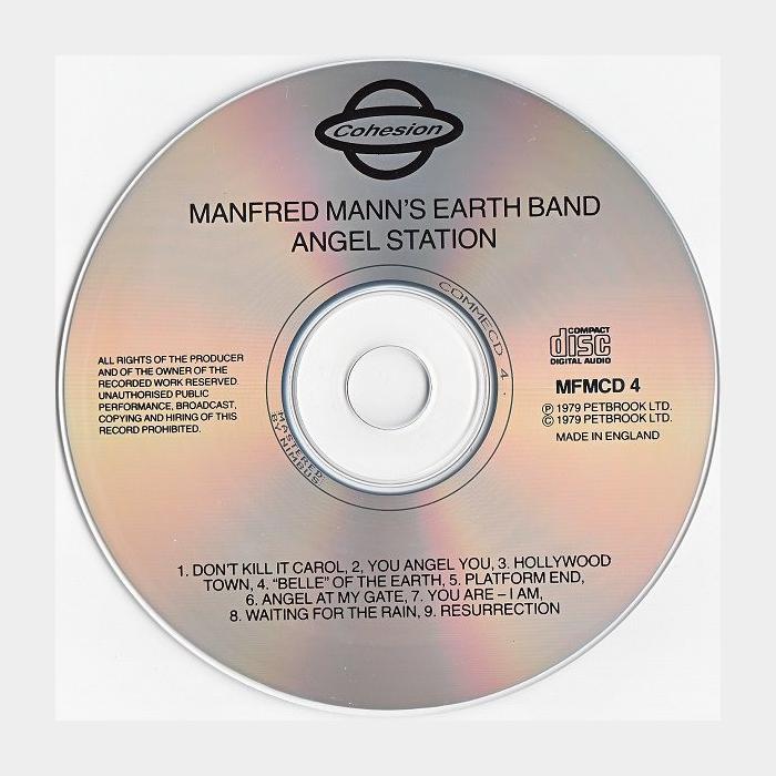 CD Manfred Mann's Earth Band - Angel Station