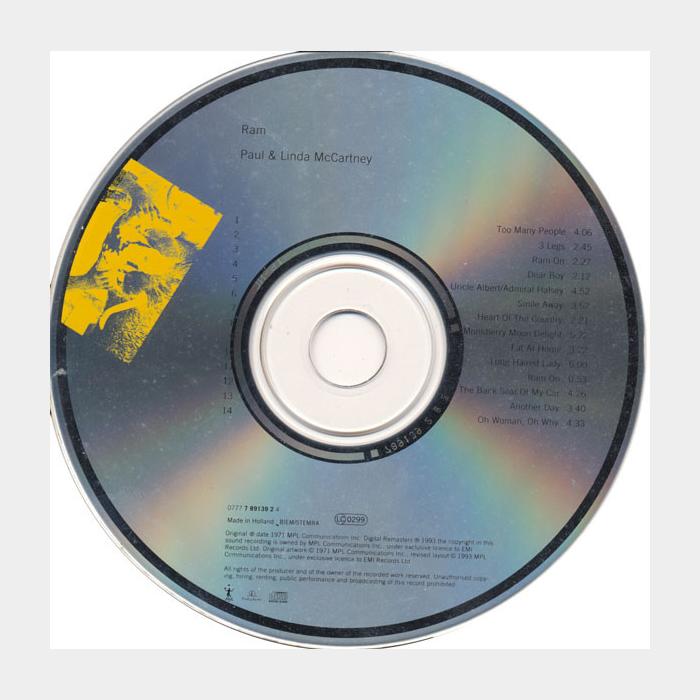 CD Paul & Linda McCartney - Ram