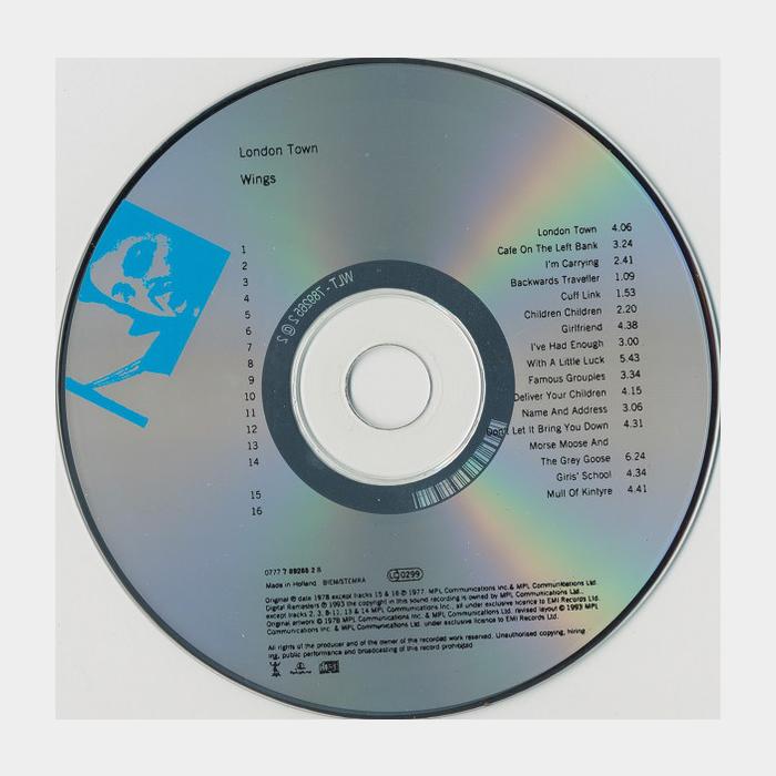 CD Paul McCartney & Wings - London Town