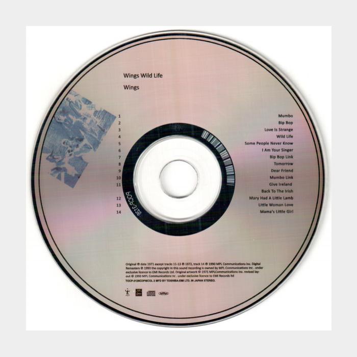 CD Paul McCartney & Wings - Wild Life