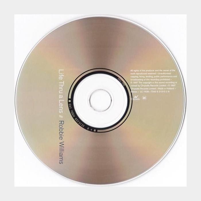 CD Robbie Williams - Life Thru A Lens (ex+/ex)