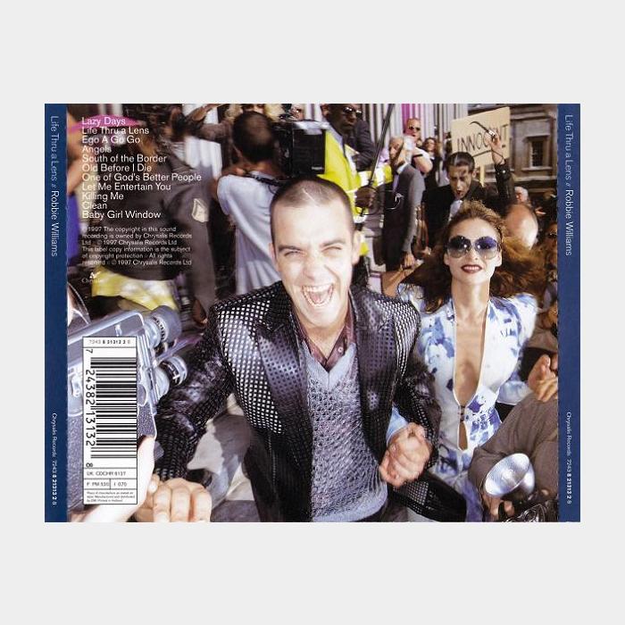 CD Robbie Williams - Life Thru A Lens (ex+/ex)