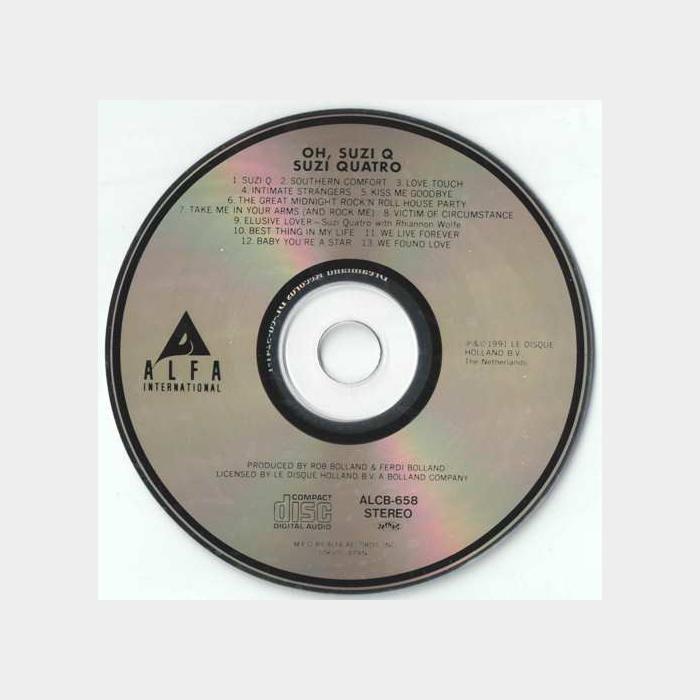 CD Suzi Quatro - Oh, Suzi Q.