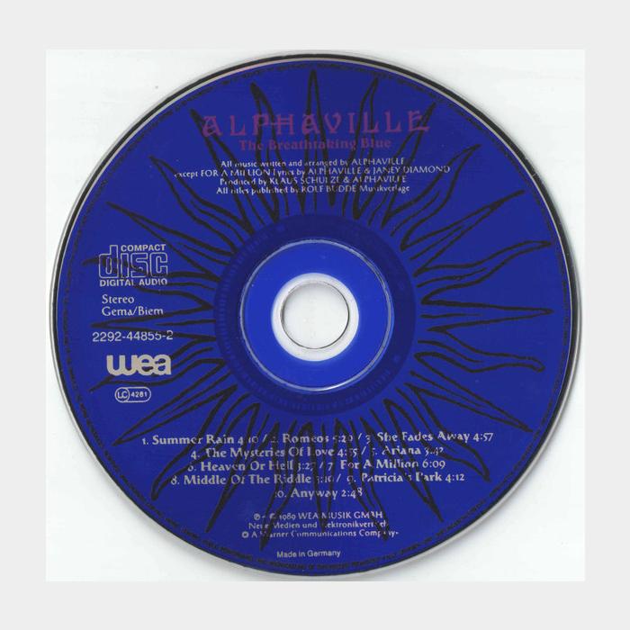 CD Alphaville - The Breathtaking Blue