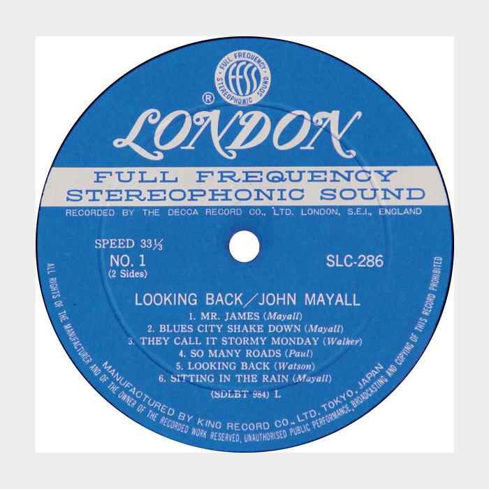 John Mayall - Looking Back (ex+/ex+, obi)