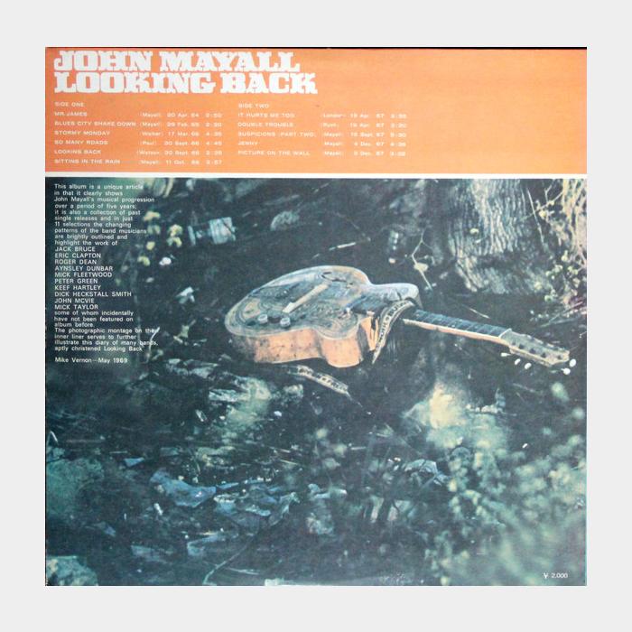 John Mayall - Looking Back (ex+/ex+, obi)