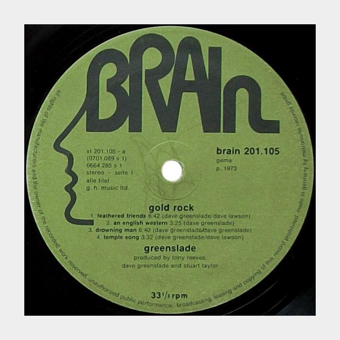 Greenslade - Gold Rock (ex+/ex+)