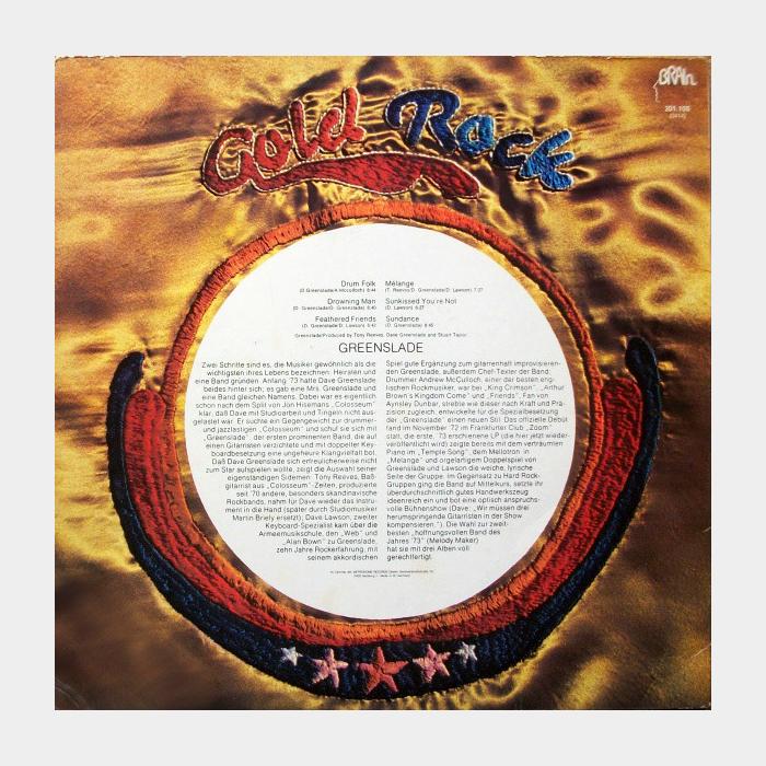Greenslade - Gold Rock (ex+/ex+)