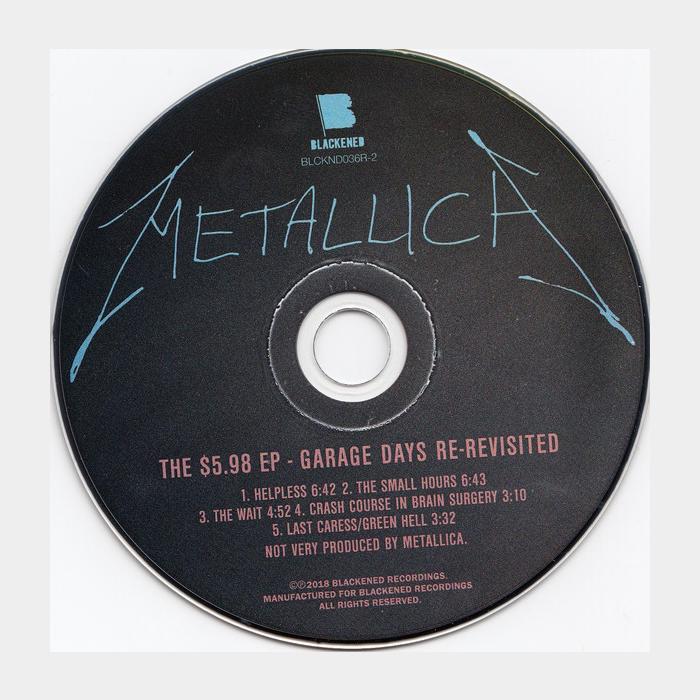 CD Metallica - The $5.98 E.P.