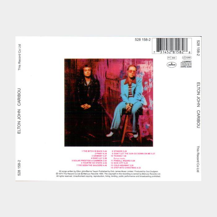 CD Elton John - Caribou
